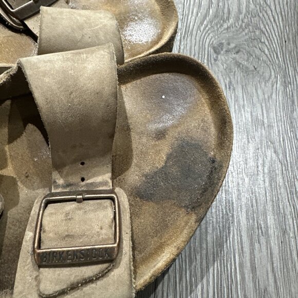 Birkenstock Arizona BS Sandals Mens Sz 11 EU 44 Habana Leather Slip On